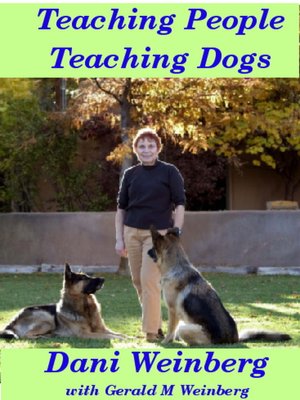 cover image of Teaching People Teaching Dogs